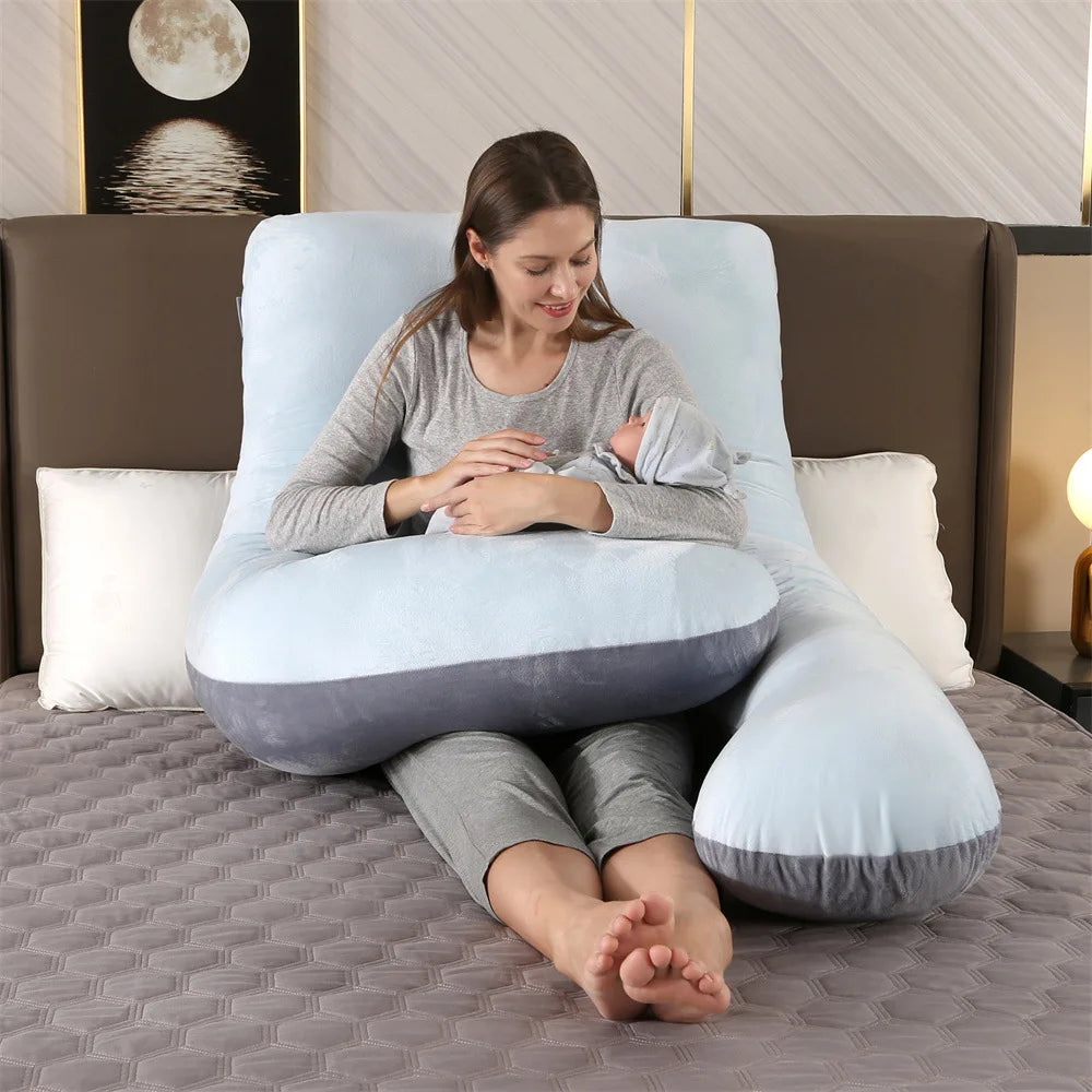 PANGDUBE Pregnancy Pillow 130*70cm Sleeping Waist