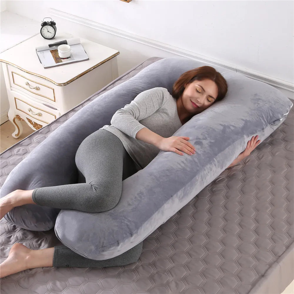 PANGDUBE Pregnancy Pillow 130*70cm Sleeping Waist