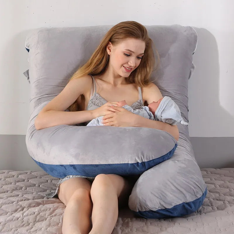 120x70cm Pregnant Pillow for Pregnant Women Soft Cushions of Pregnancy Maternity