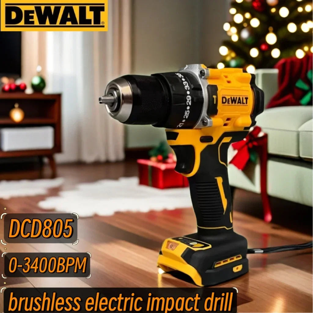 DeWalt 20V Brushless  Lithium Battery Impact Drill Multi-Function Drill Dcd805