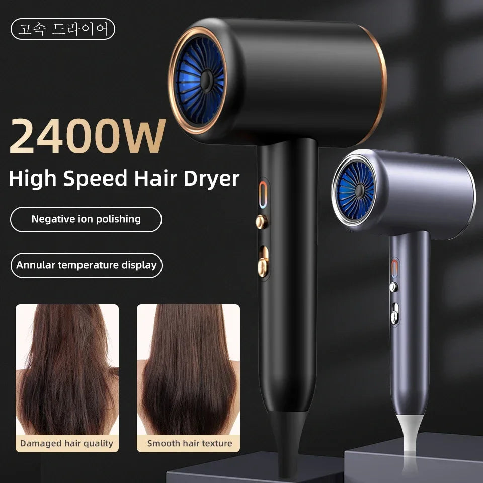 Professional Hair Dryer Hot Cold Wind Air Brush Hairdryer