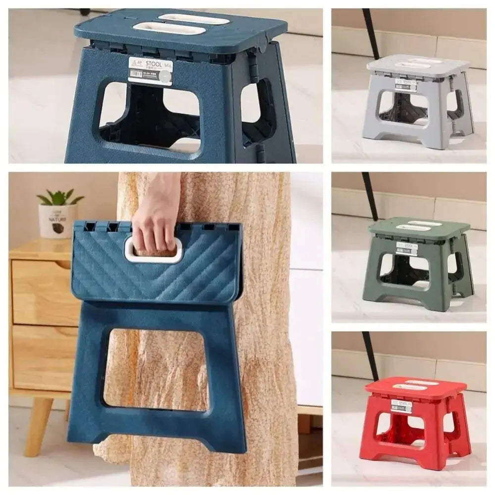 Lightweight Folding Step Stool Multi Purpose Handheld