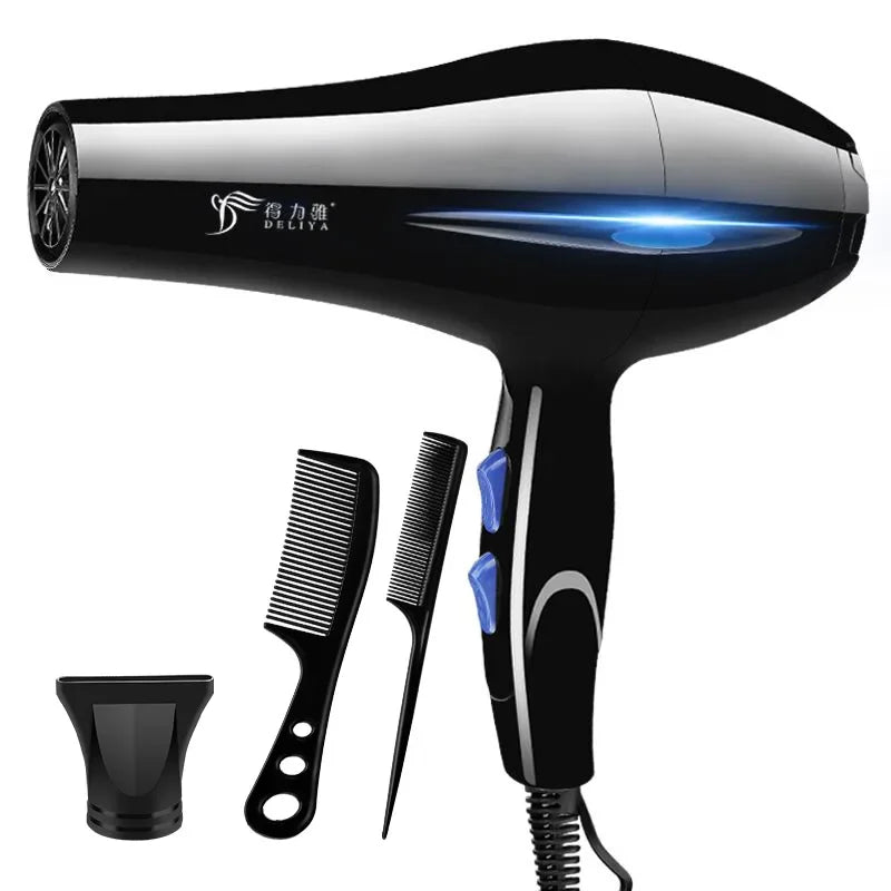 Hair Dryer 2200W Professional Powerful Hair Dryer Fast Heating Hot And Cold