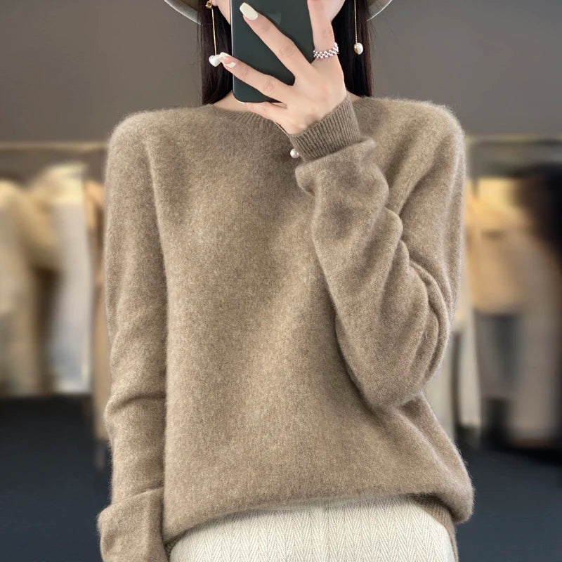 New cashmere sweater women's sweater in autumn and winter