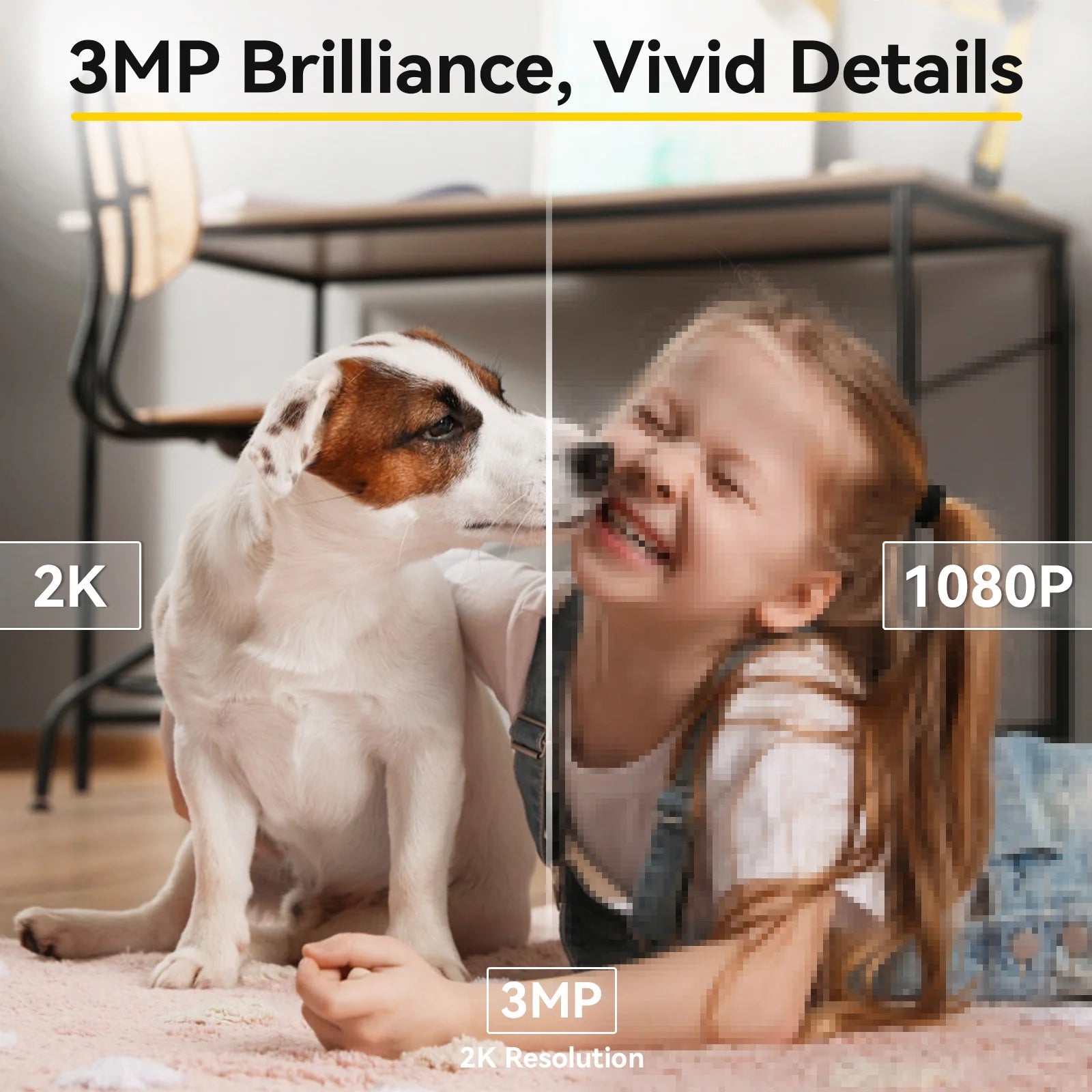 Boykeep 2K Pet Dog Camera with Phone App