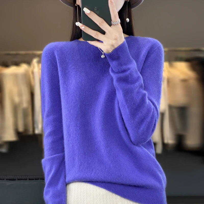 New cashmere sweater women's sweater in autumn and winter