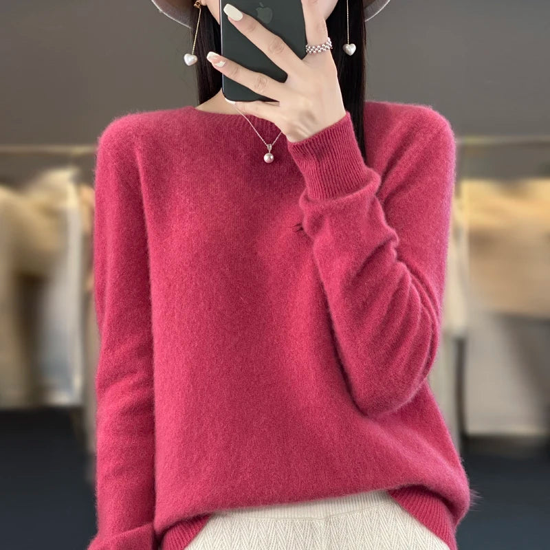 New cashmere sweater women's sweater in autumn and winter