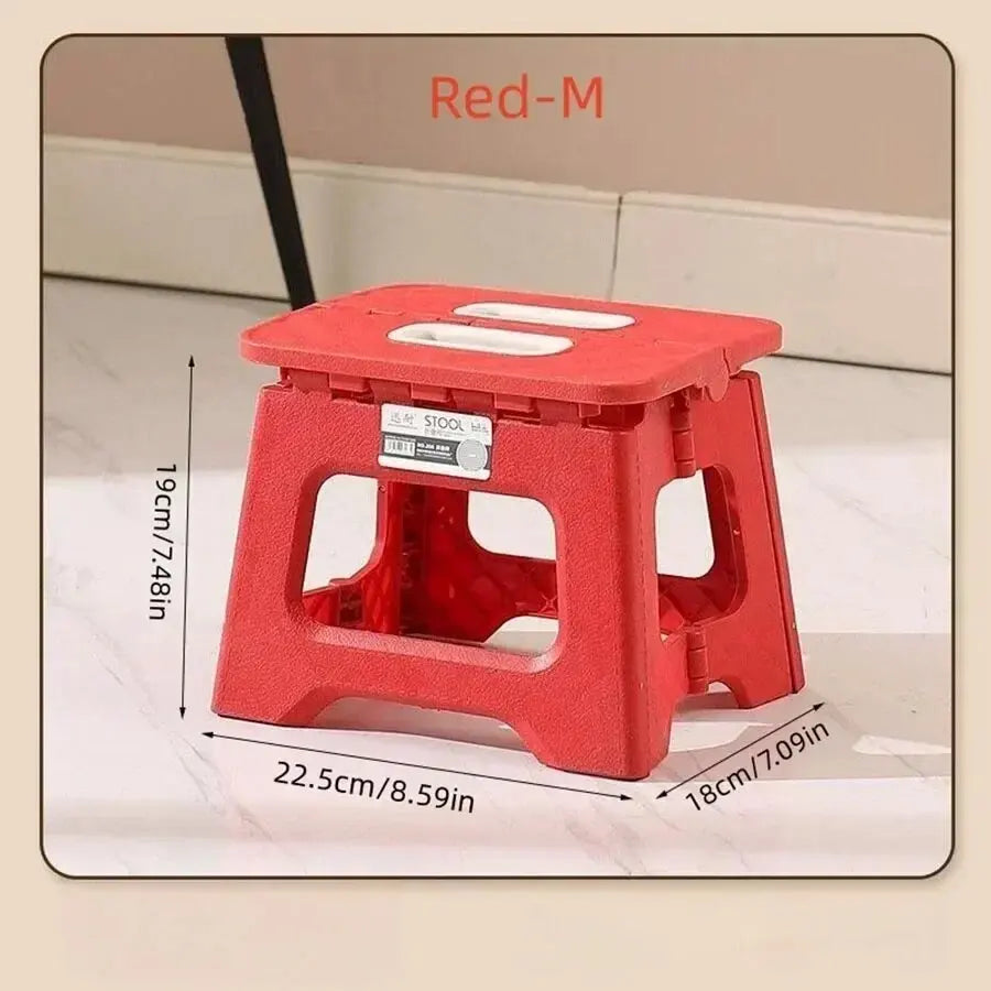 Lightweight Folding Step Stool Multi Purpose Handheld