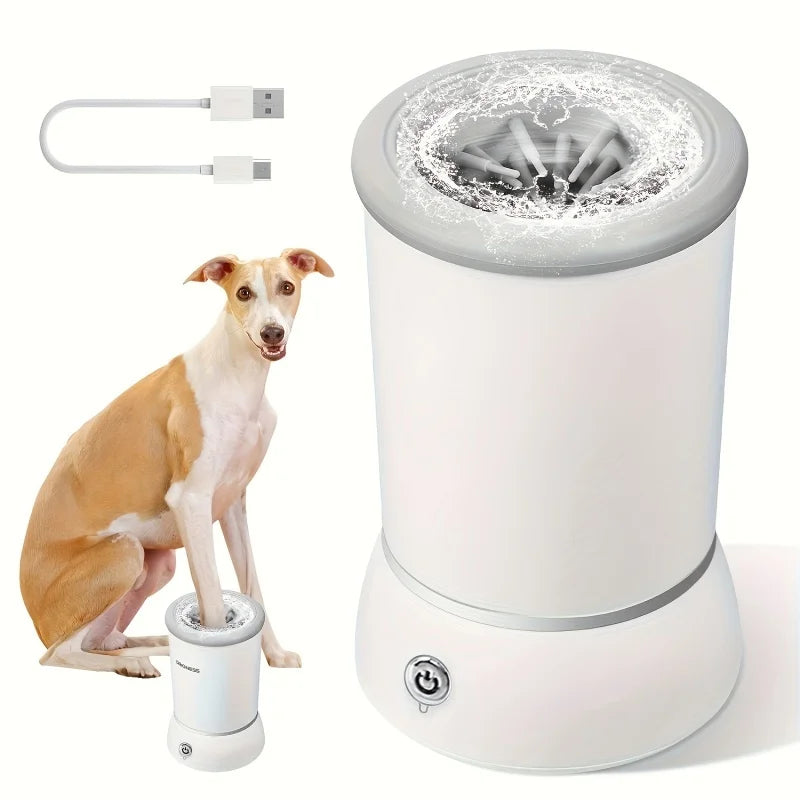 Pet Feet Washer Electrical Pet Paw Cleaner Automatic Pet Foot Cleaning Cup