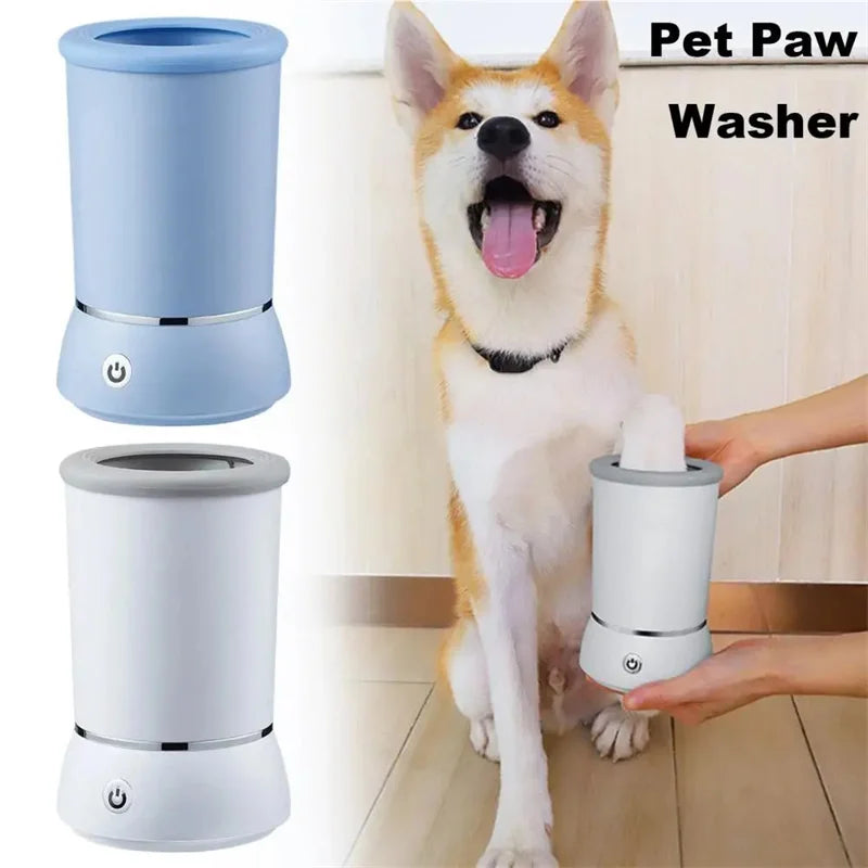 Pet Feet Washer Electrical Pet Paw Cleaner Automatic Pet Foot Cleaning Cup