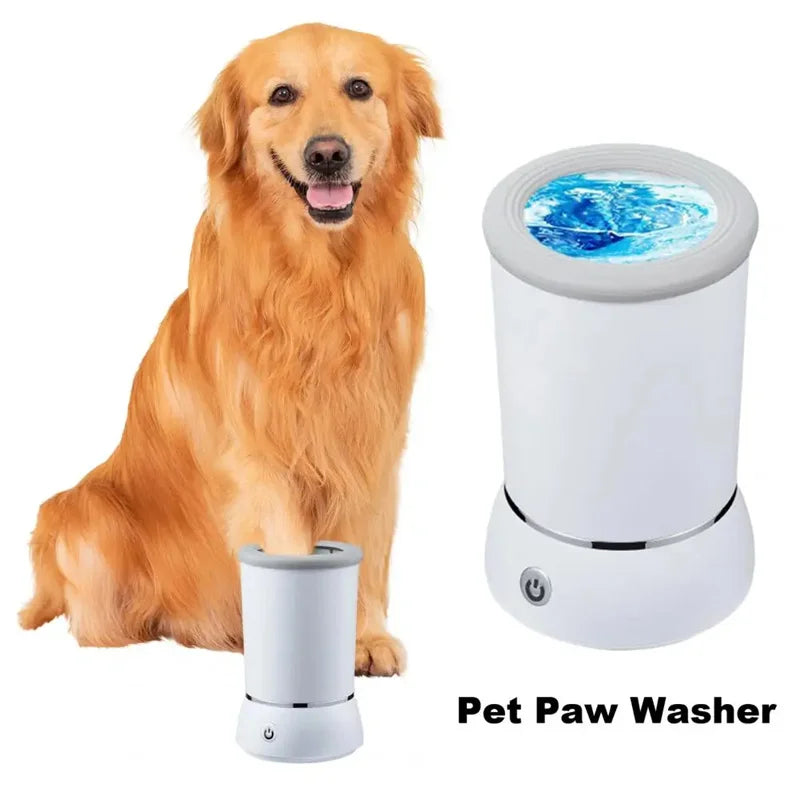 Pet Feet Washer Electrical Pet Paw Cleaner Automatic Pet Foot Cleaning Cup