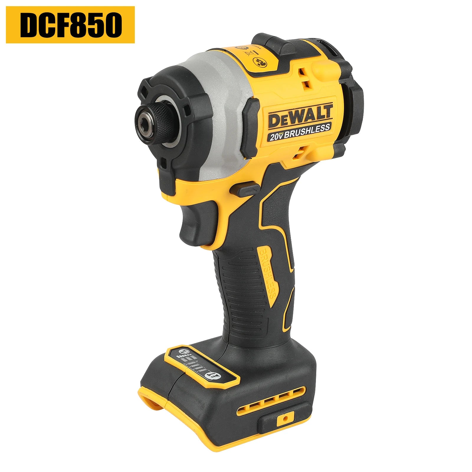 DeWalt brushless electric screwdriver, impact drill , kit DCD805 DCF850