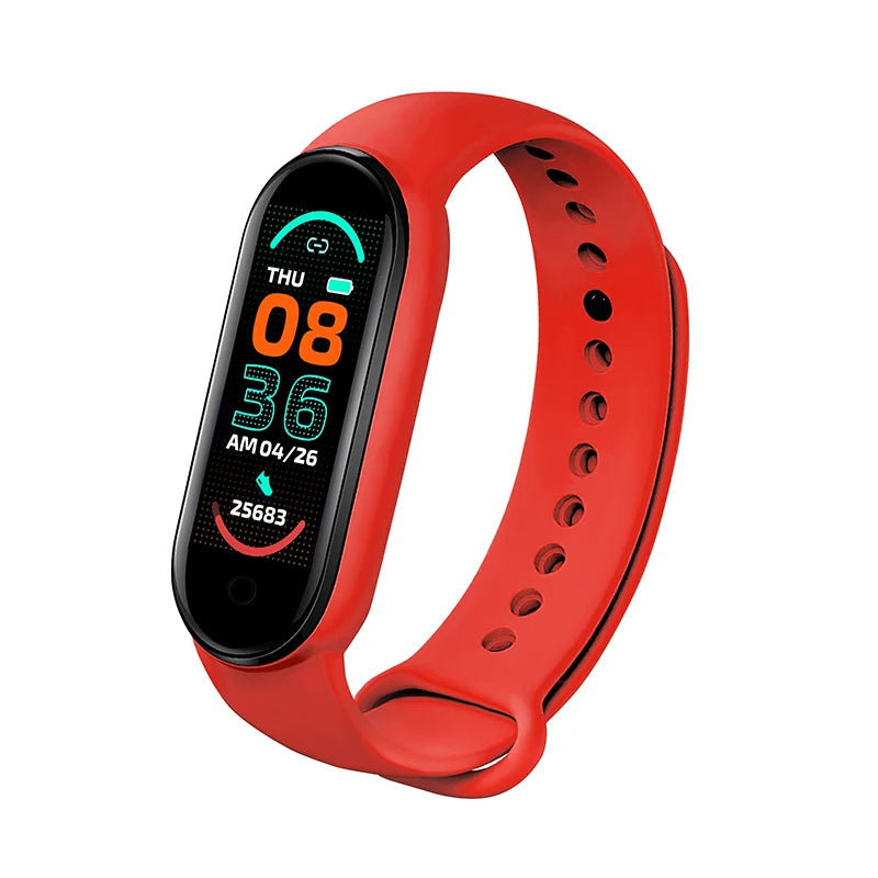 M6 Smart Watch Men Women Fitness Smart Bracelet Sports