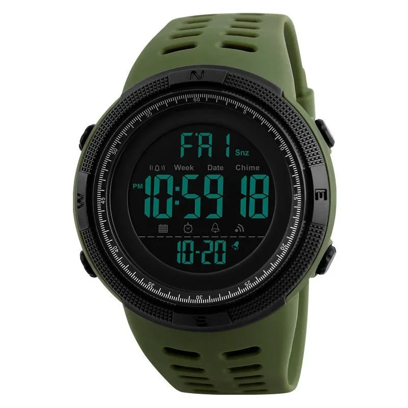 YIKAZE Y01 Military Men Sports Wristwatch Multifunction Men's Digital Watches