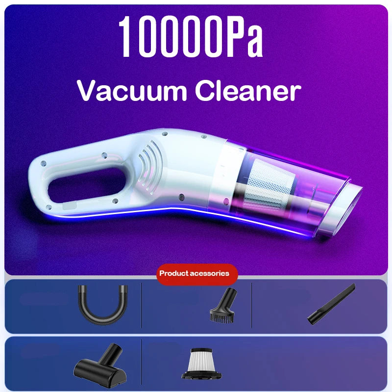 Handheld Home Vacuum Cleaner Rechargeable Portable Vacuum Cleaner