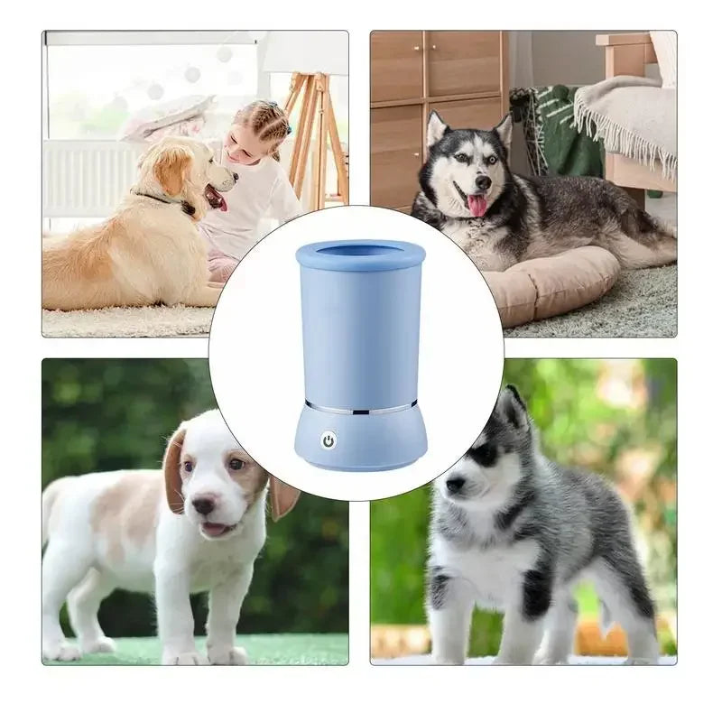 Pet Feet Washer Electrical Pet Paw Cleaner Automatic Pet Foot Cleaning Cup