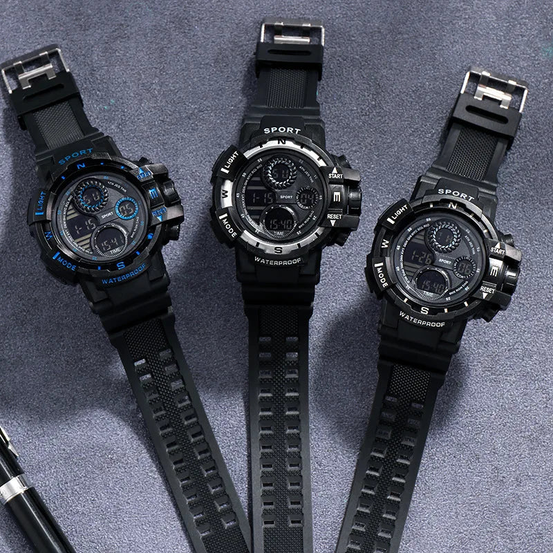 Military Digital Watch for Men Outdoor Men's Sports Watches Clock Waterproof