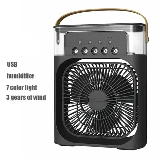 Portable 3-in-1 Humidifier Fan Mini Air Conditioner