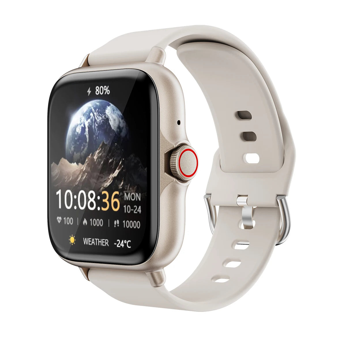 1.83'' Waterproof Smart Watch with Message Answer Call Sleep Monitoring