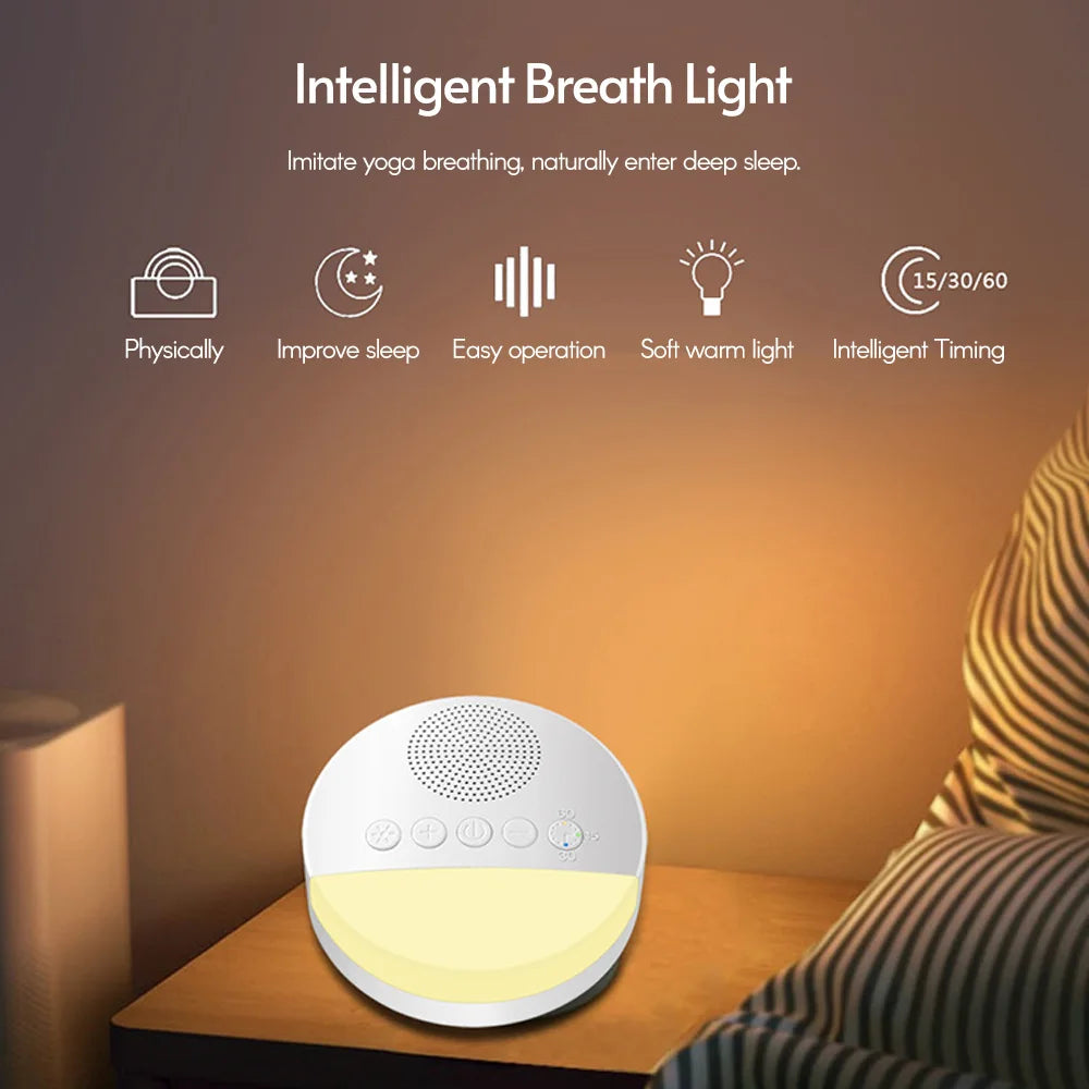 Baby White Noise Machine USB Rechargeable Timed Shutdown Sleep Machine