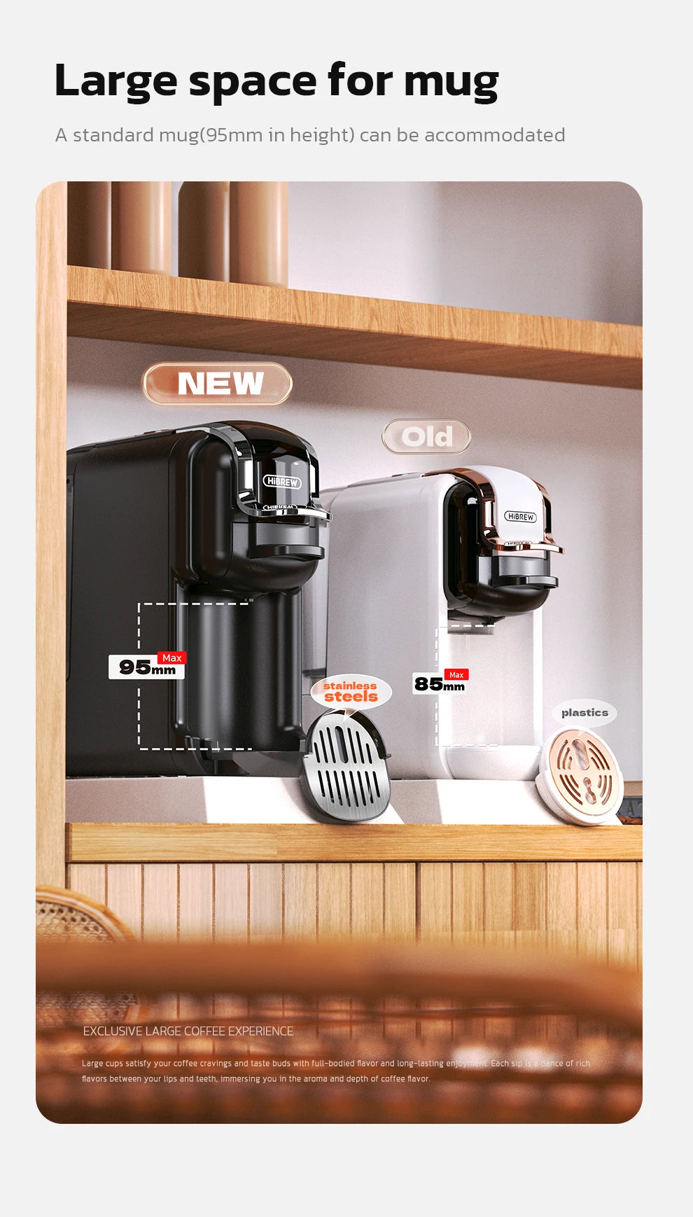 HiBREW 5 in 1 Multiple Capsule Coffee Machine