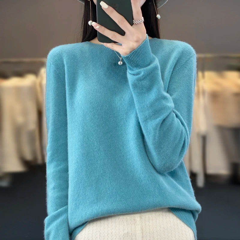 New cashmere sweater women's sweater in autumn and winter