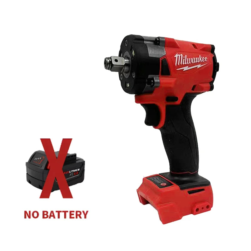 Milwaukee Brushless Cordless Electric Wrench 1/2  Repair  Impact Drill  18V