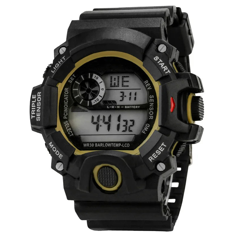 Military Digital Watch for Men Outdoor Men's Sports Watches Clock Waterproof