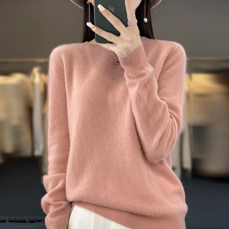 New cashmere sweater women's sweater in autumn and winter