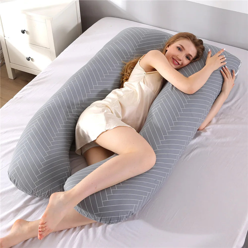 PANGDUBE Pregnancy Pillow 130*70cm Sleeping Waist