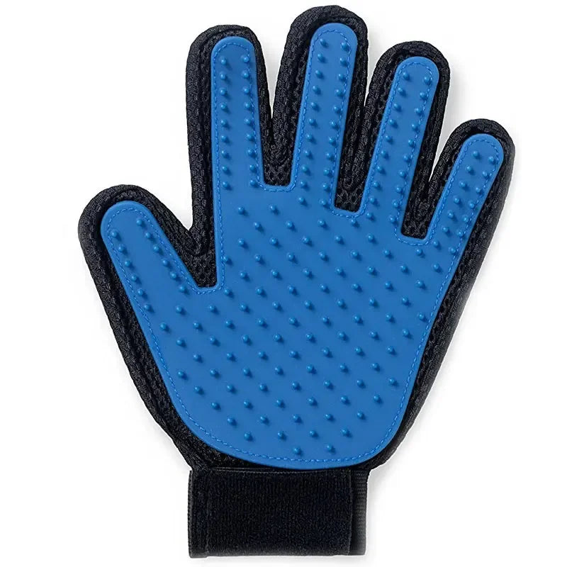 Silicone Pet Grooming Gloves Cats Hair Brush and Comb Gloves