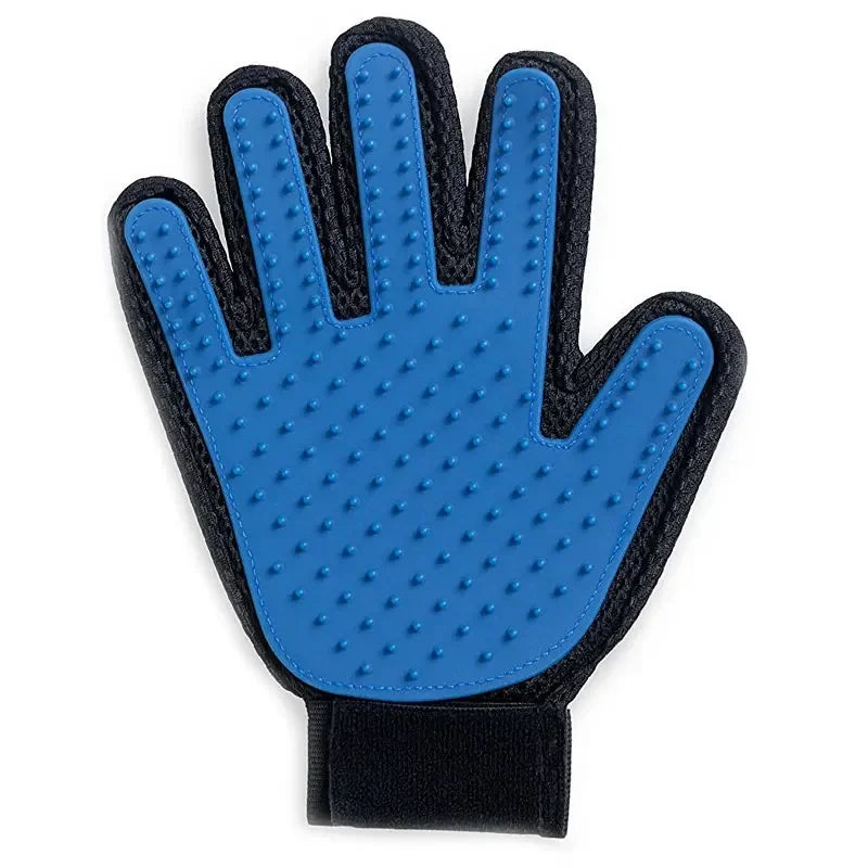 Silicone Pet Grooming Gloves Cats Hair Brush and Comb Gloves