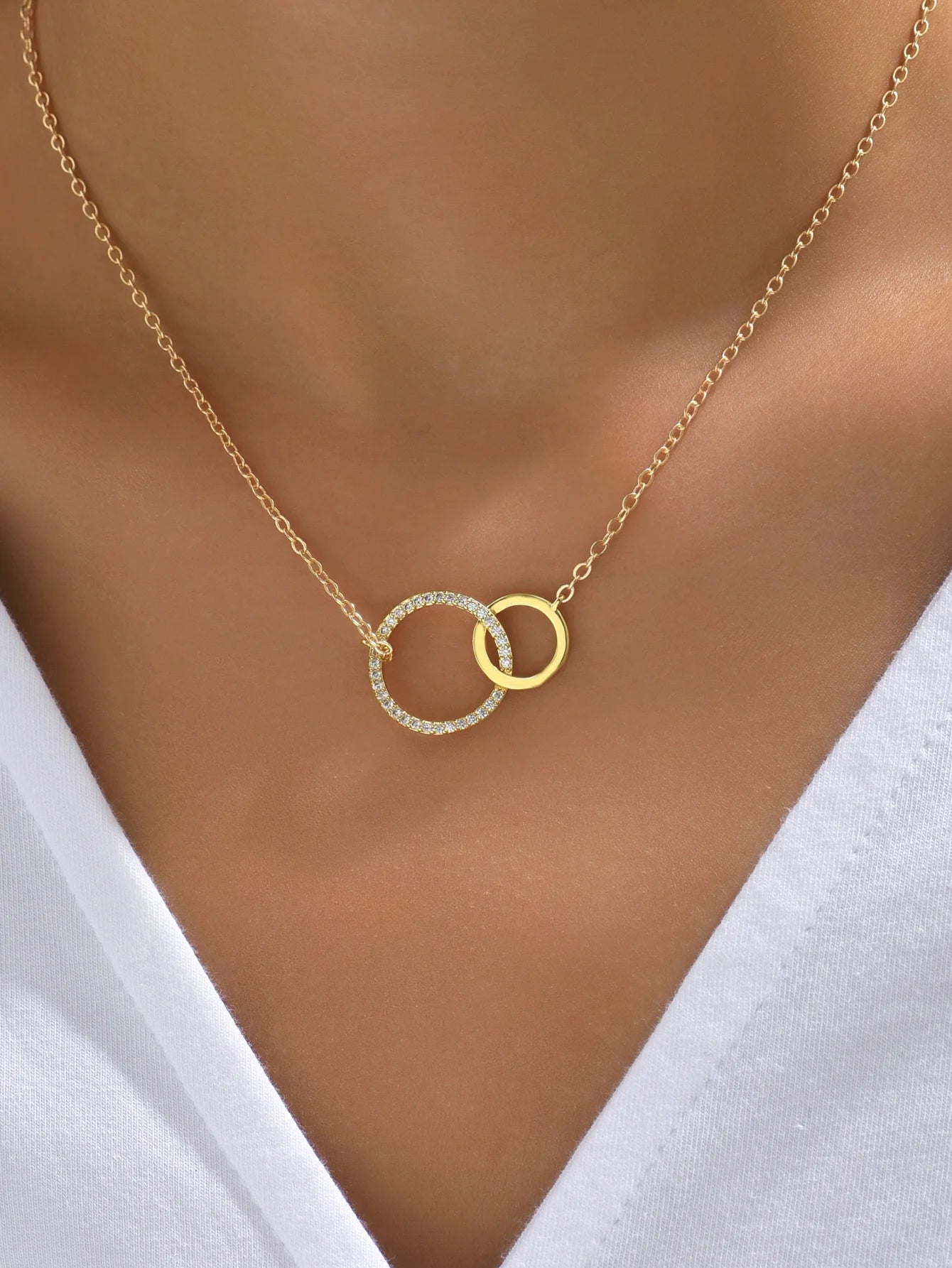 Stainless Steel Necklaces for Women Fashion Thin Chain Minimalist Dainty