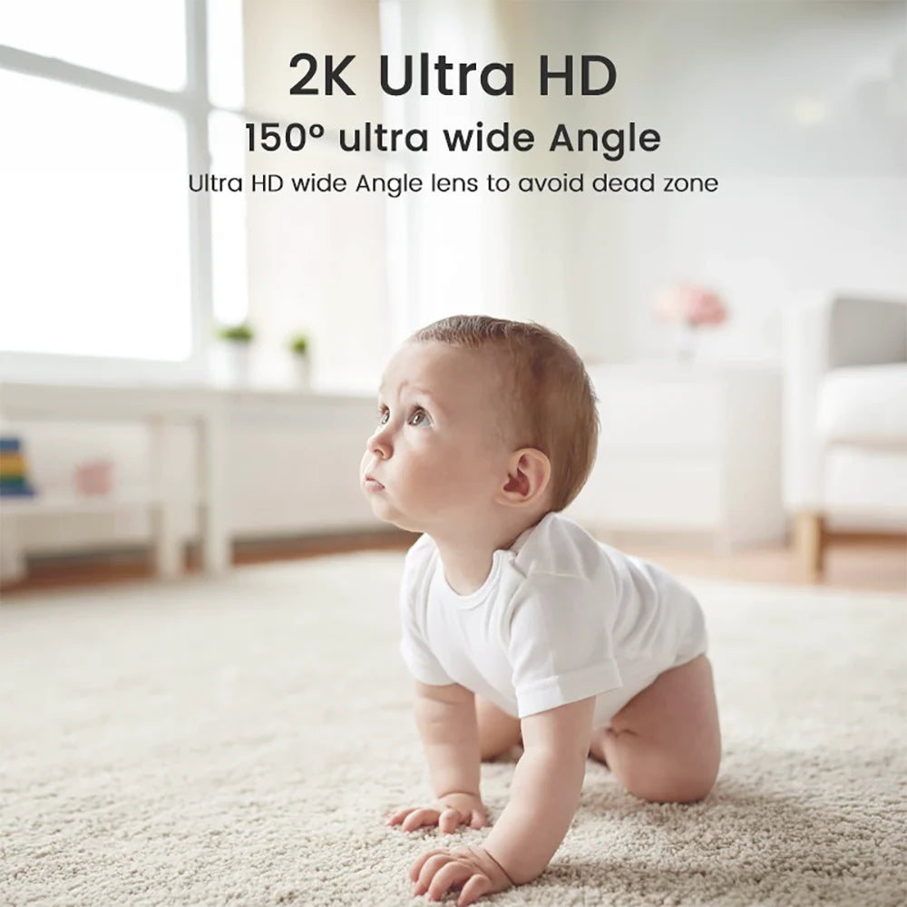 4MP 2K WiFi indoor high-definition crying detection