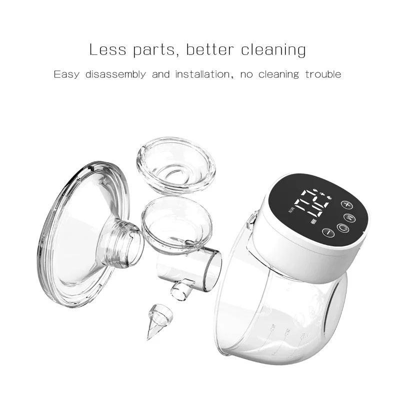 Bilateral Hands-free Wearable Breast Pump Electric Fully Automatic