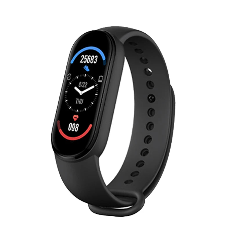 M6 Smart Watch Men Women Fitness Smart Bracelet Sports