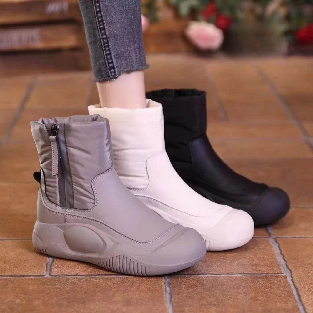 Snow boots for women 2024 new cotton shoes