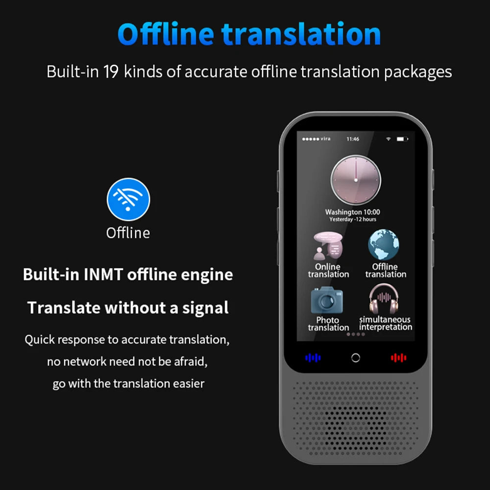 S80 Pro Portable Language Translator Device with 138 language