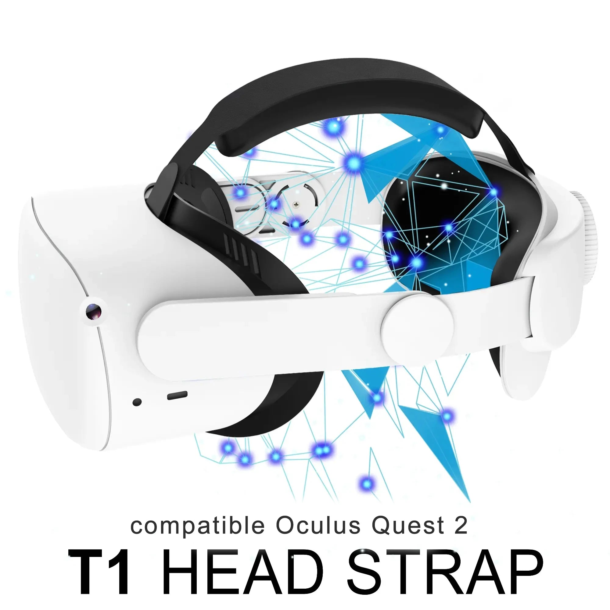 Compatible with Quest 2 Elite Strap for Enhanced Support and Comfort in VR