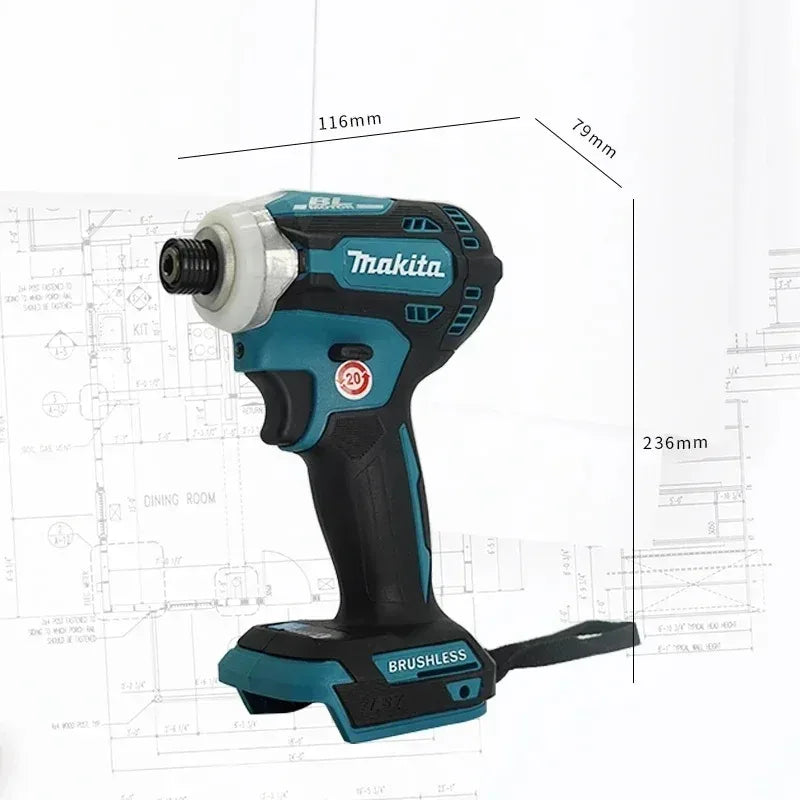 Makita DTD171 18v Impact Driver Brushless Cordless Electric Screwdriver