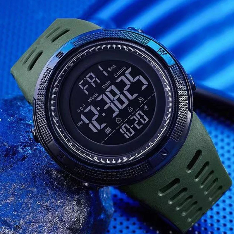 YIKAZE Y01 Military Men Sports Wristwatch Multifunction Men's Digital Watches