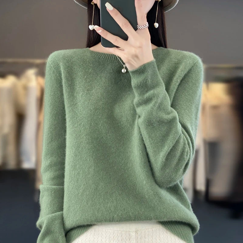 New cashmere sweater women's sweater in autumn and winter