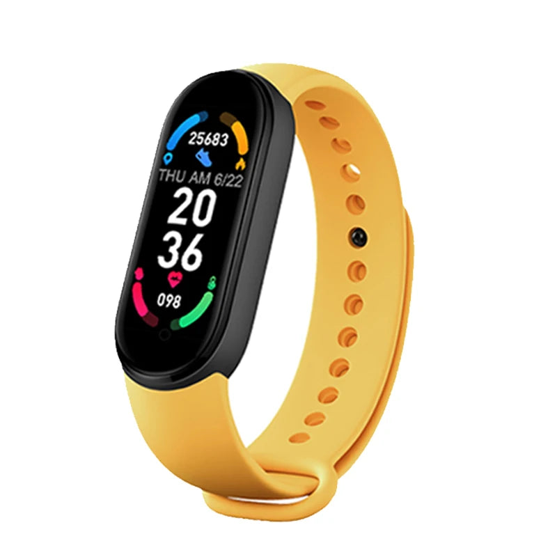 M6 Smart Watch Men Women Fitness Smart Bracelet Sports