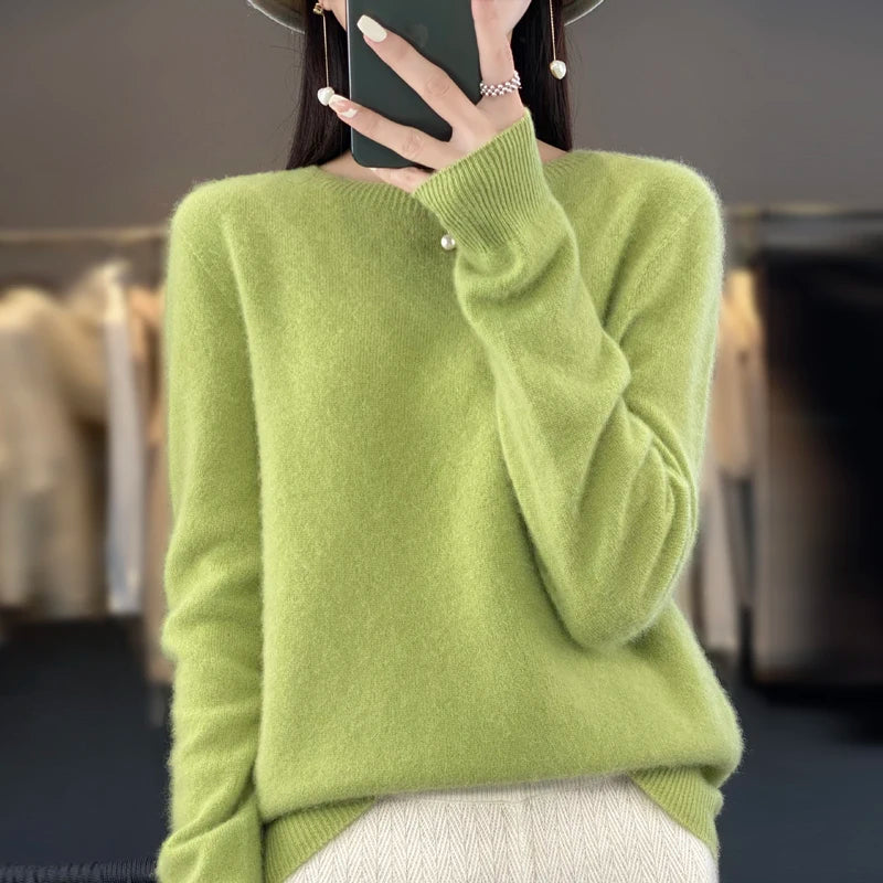 New cashmere sweater women's sweater in autumn and winter