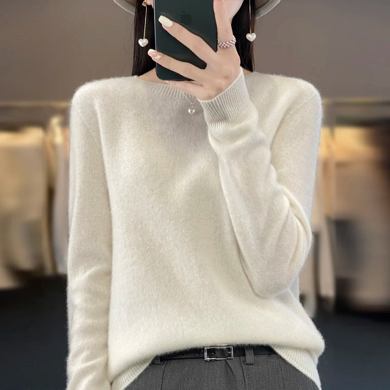 New cashmere sweater women's sweater in autumn and winter