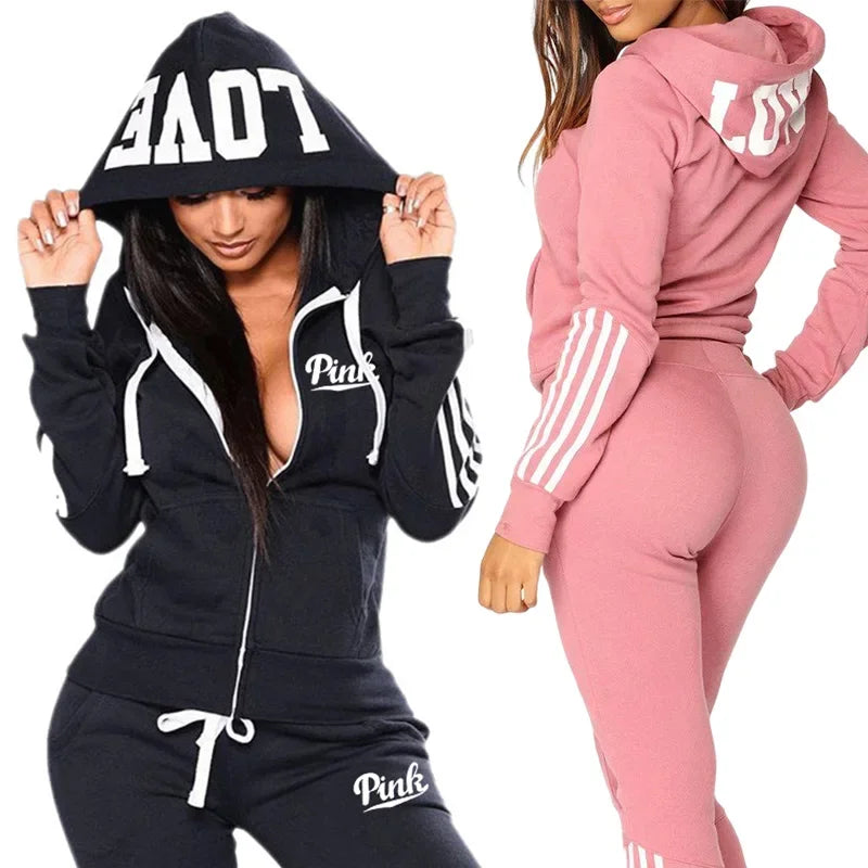 Gym Two Piece Sets for Women Jogging