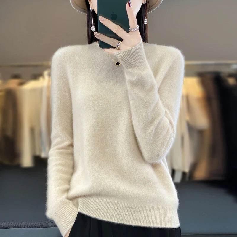 New cashmere sweater women's sweater in autumn and winter