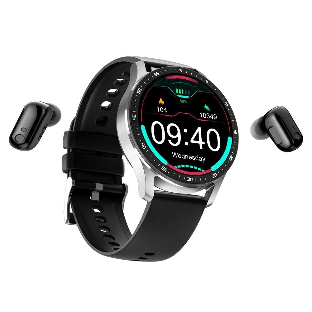 X7 2 in 1 Smart Watch With Earbuds Smartwatch TWS Bluetooth Earphone